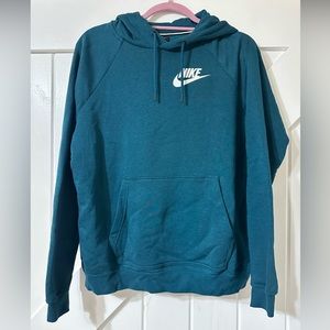 Medium Nike hoodie greenish blue